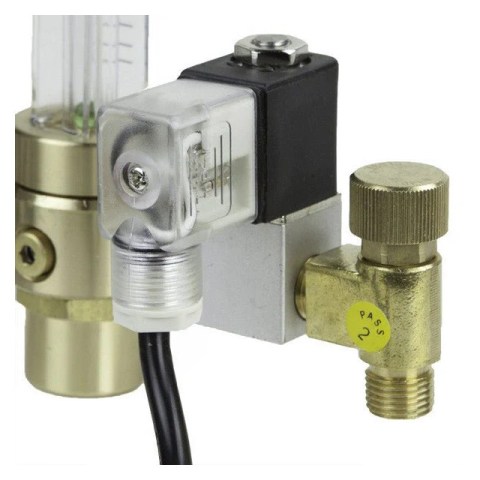 CO2 Regulator With Electrovalve 